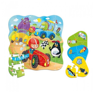 Пазл 2в1 'Машины' Roter Kafer, RK1140-03 2