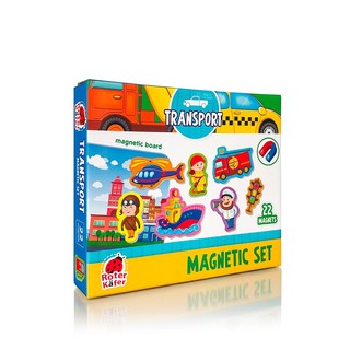 Набор магнитный с доской 'Транспорт' Roter Kafer