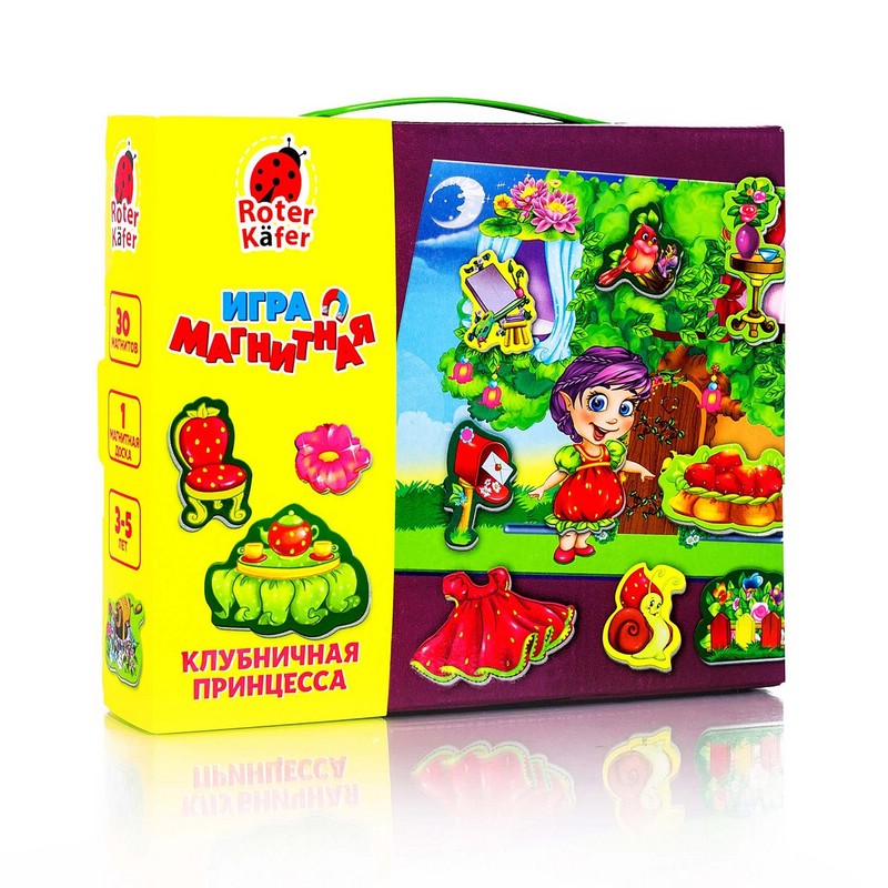 Игра магнитная 'Клубничная принцесса' Roter Kafer