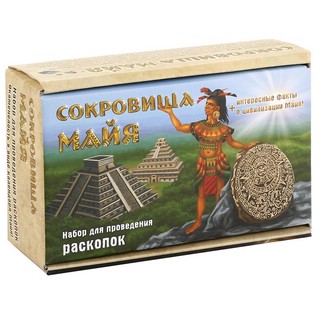 Набор для проведения раскопок 'Сокровища Майя' 1
