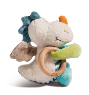 Мягкая игрушка 'Дракон Драгилу' 15 см, с кольцом и колокольчиком, NICI 2