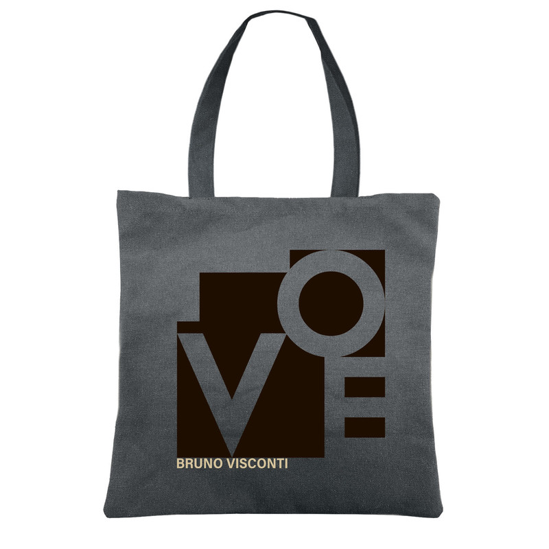 Сумка-шопер 'Love', 39x39 см, Bruno Visconti