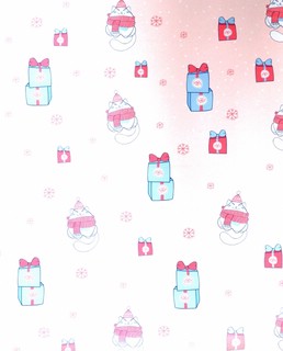 Бумага упаковочная 70*110 см Mur-Mur. Розовая (N2211) Доминанта