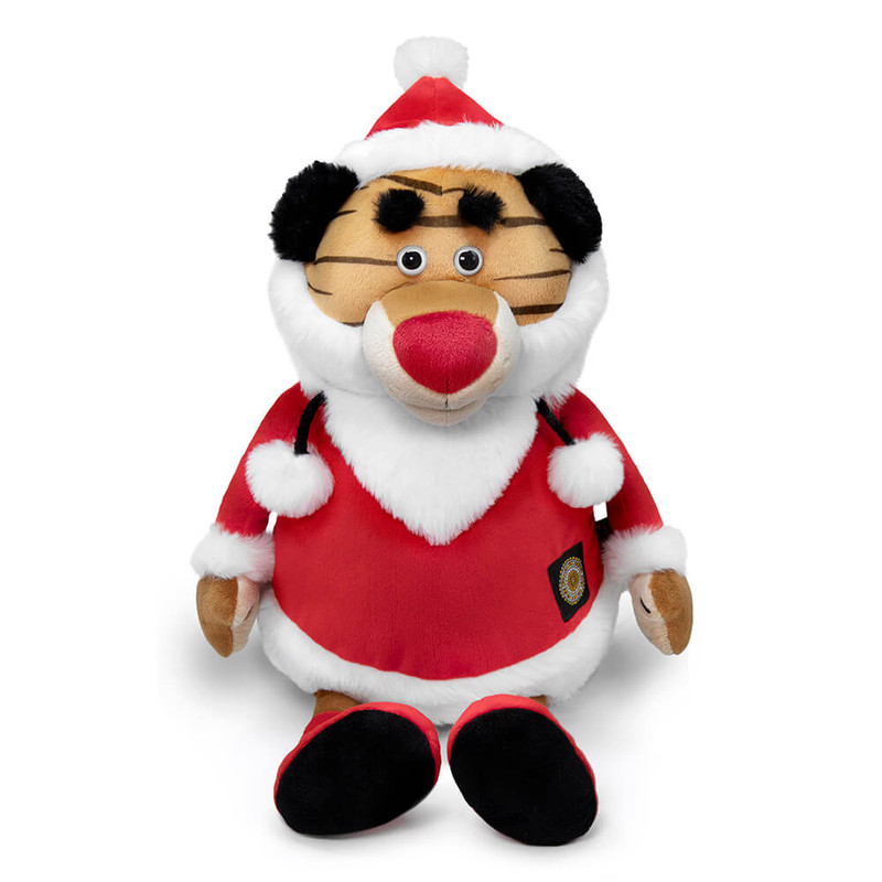 Мягкая игрушка Тигр Ян–Санта, 30 см, BudiBasa