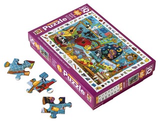 IQ Пазл 'Зверюшки в избушке' 60 элементов 3