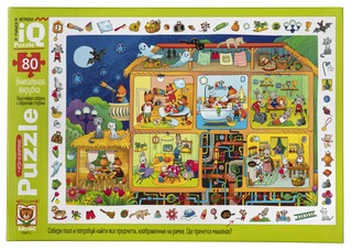 IQ Пазл 'Весёлые соседи' 80 элементов