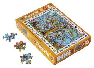 IQ Пазл 'Кто в домике живет?' 96 элементов 3