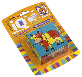 IQ Кубики: Шумелки 'Моя Бурёнушка', 4 шт. 3