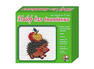 Набор для вышивания 'Ежик' 1