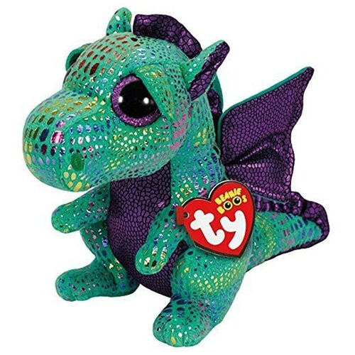 Зеленый дракон Синдер, 15 см, TY