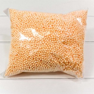 Наполнитель пенопластовый 'Цветные шарики' персиковый 50 г 2