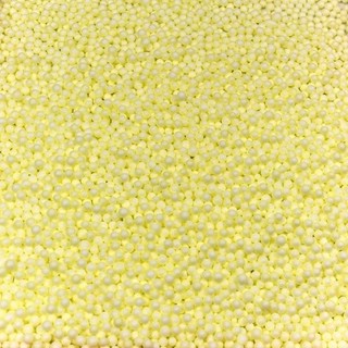 Наполнитель пенопластовый 'Цветные шарики' желтый 50 г 1