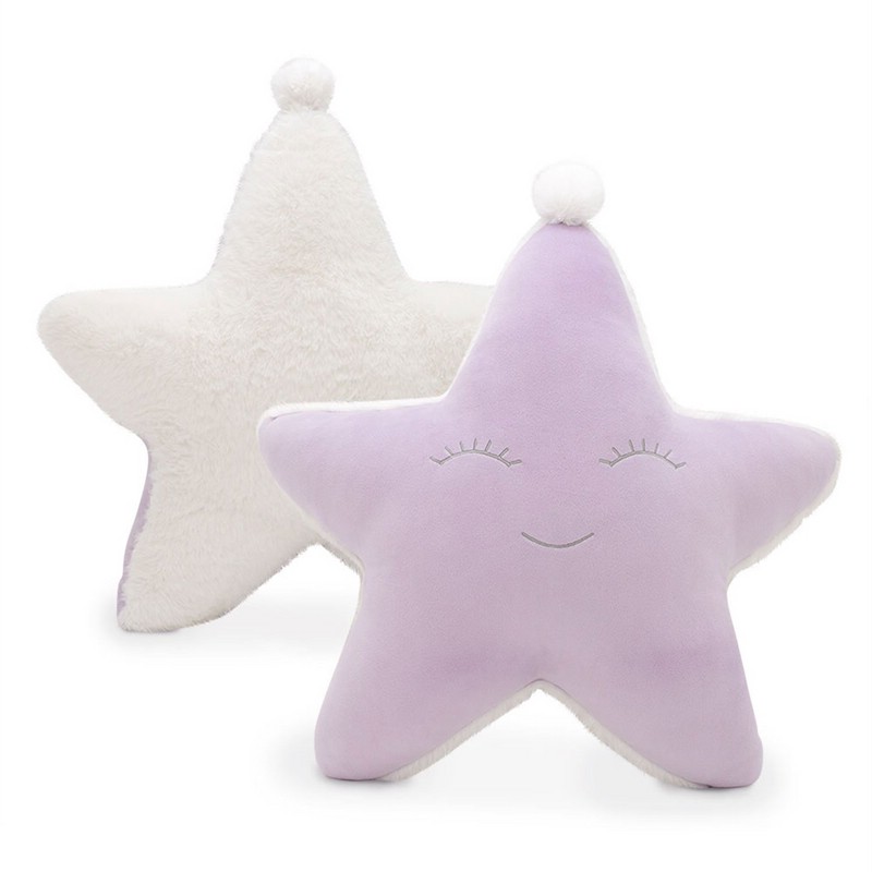 Подушка-игрушка 'Звезда' 50х50 см, сиреневый, Orange TOYS