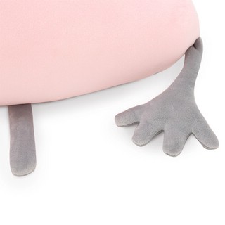Подушка-игрушка 'Облачко' 50х30 см, розовый с серым, Orange Toys 7
