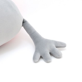 Подушка-игрушка 'Облачко' 50х30 см, розовый с серым, Orange Toys 8