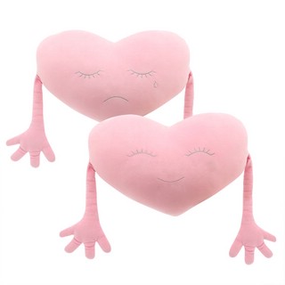 Подушка-игрушка 'Сердце' 32х46 см, розовый, Orange TOYS