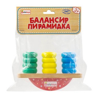 Игра-баланс 'Пирамидка' ALATOYS 6