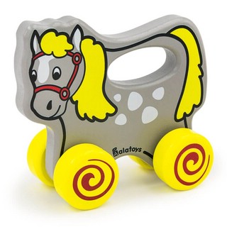 Каталка 'Лошадка', 14x12.5x6 см, ALATOYS