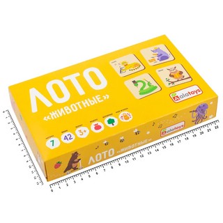 Лото 'Животные' Alatoys 10