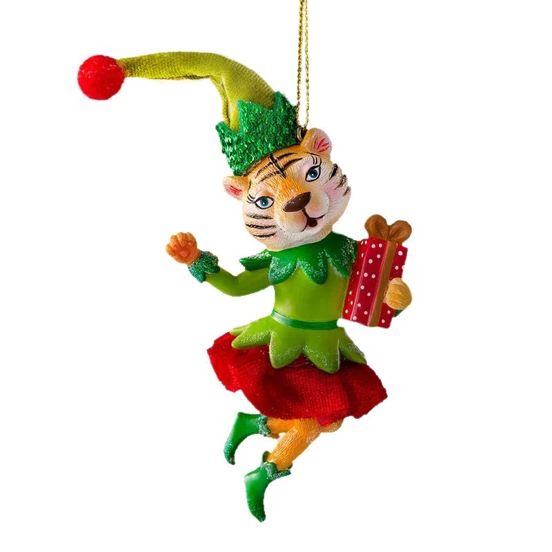 Украшение Тигриный Эльф 12 см ErichKrauseR Decor