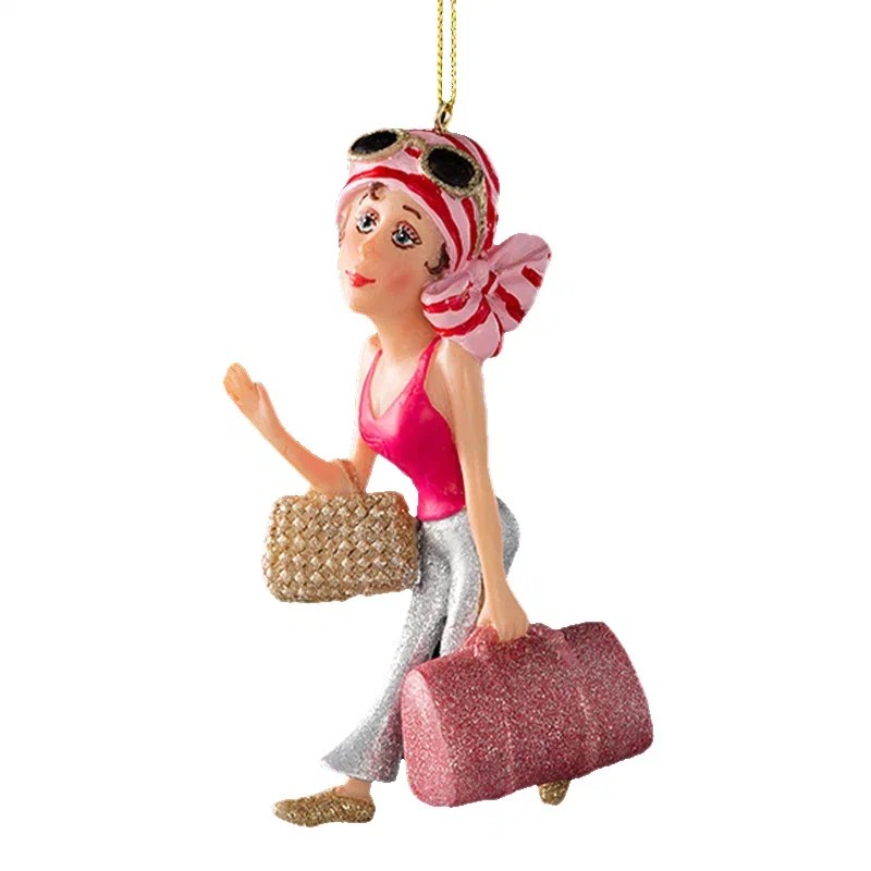 Украшение Путешественница 12 см. ErichKrauseR Decor