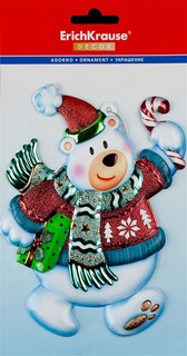 Украшение Мишка с подарками 16 см, ErichKrauseR Decor 2