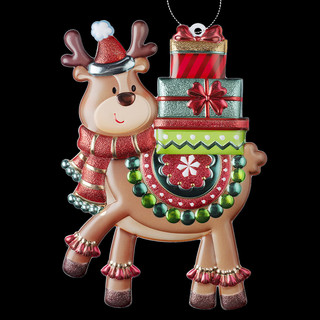 Украшение Олень с подарками 17 см. ErichKrauseR Decor 3