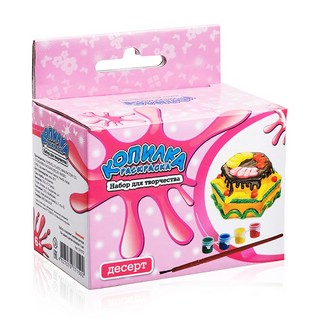 Копилка-раскраска 'Тортик' Bumbaram