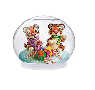 Набор 'Волшебный шар. Тигры с подарками' Magic Moments 2