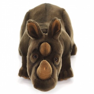 Мягкая игрушка Носорог, 30 см, Hansa, цвет коричневый 7