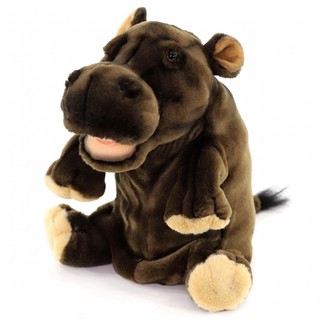 Мягкая игрушка на руку Гиппопотам, 24 см, Hansa 3