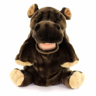 Мягкая игрушка на руку Гиппопотам, 24 см, Hansa 4