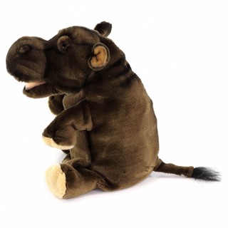 Мягкая игрушка на руку Гиппопотам, 24 см, Hansa 5