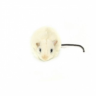 Мягкая игрушка Крыса, 9 см Hansa, цвет белый 5