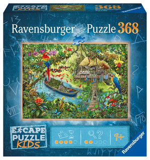 Пазл-квест Ravensburger «Детские джунгли», 368 элементов 1