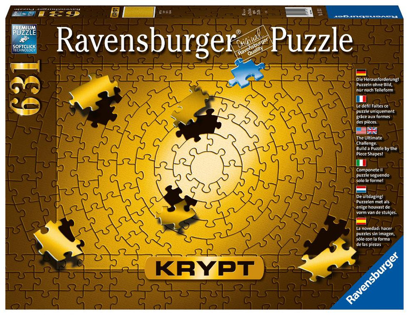 Пазл Ravensburger «Крипт. Золото», 631 элемент