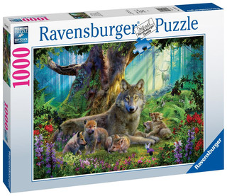 Пазл Ravensburger «Волки в лесу», 1000 элементов 2