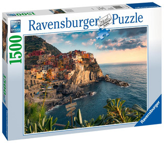 Пазл Ravensburger «Вид на Чинкве-Терре», 1500 элементов 2