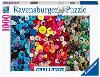 Пазл-вызов Ravensburger «Пуговицы», 1000 элементов