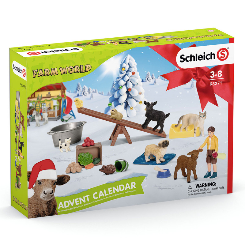 Рождественский календарь Farm World 2021, Schleich, 98271