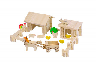 Конструктор ЛЕСОВИЧОК Солнечная ферма №1 набор из 130 деталей 2