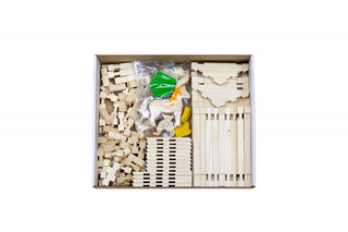 Конструктор ЛЕСОВИЧОК Солнечная ферма №1 набор из 130 деталей 3