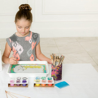 Набор для творчества Эбру Супер Старт, EBRU PROFI 4