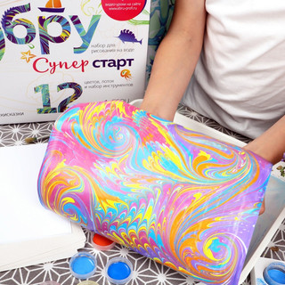 Набор для творчества Эбру Супер Старт, EBRU PROFI 9