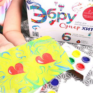 Набор для творчества EBRU PROFI Эбру Супер Хит 8