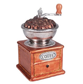 Кофемолка ретро (стекло) 5,5х5,5х9,5 см