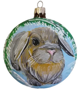 Шар 'Кролик', 100 мм, в подарочной упаковке, Коломеев