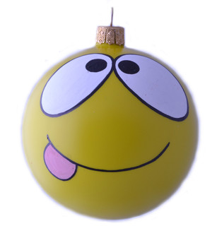 Шар 'Смайлики', 80 мм, в подарочной упаковке, Коломеев