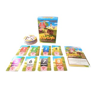 Настольная игра 'Дубль. Крейзи-ферма' Нескучные игры 2