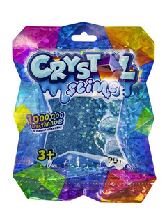 Игрушка 'Crystal slime, голубой', 90 гр